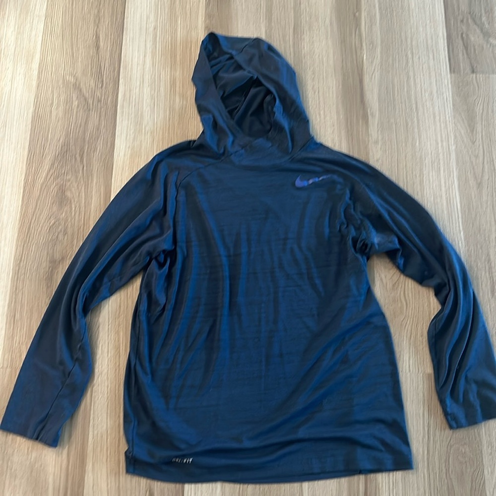 Nike dri-fit long sleeve hoodie.